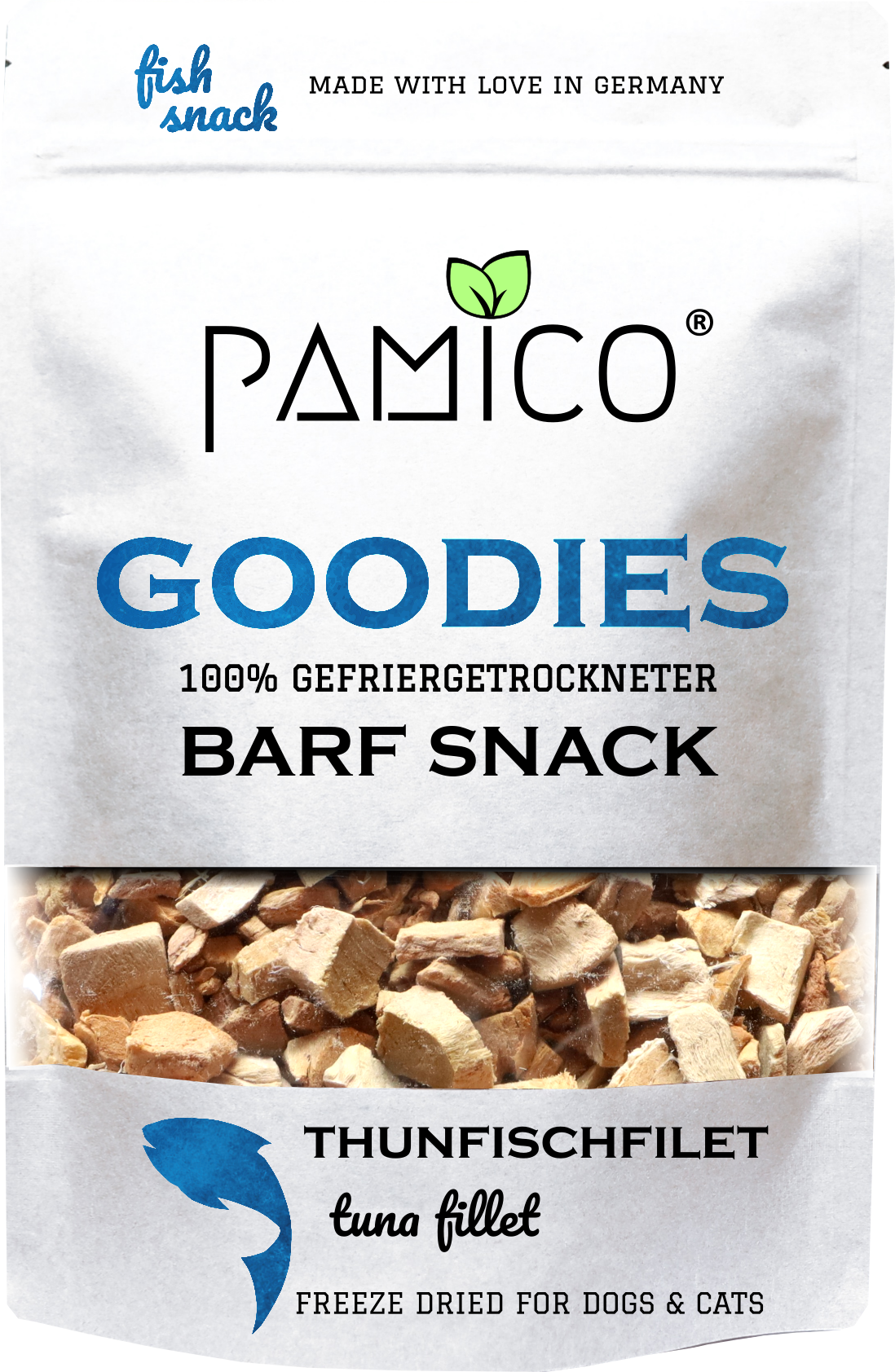 Thunfischfilet gefriergetrocknet - BARF Snack Goodies for dogs & cats